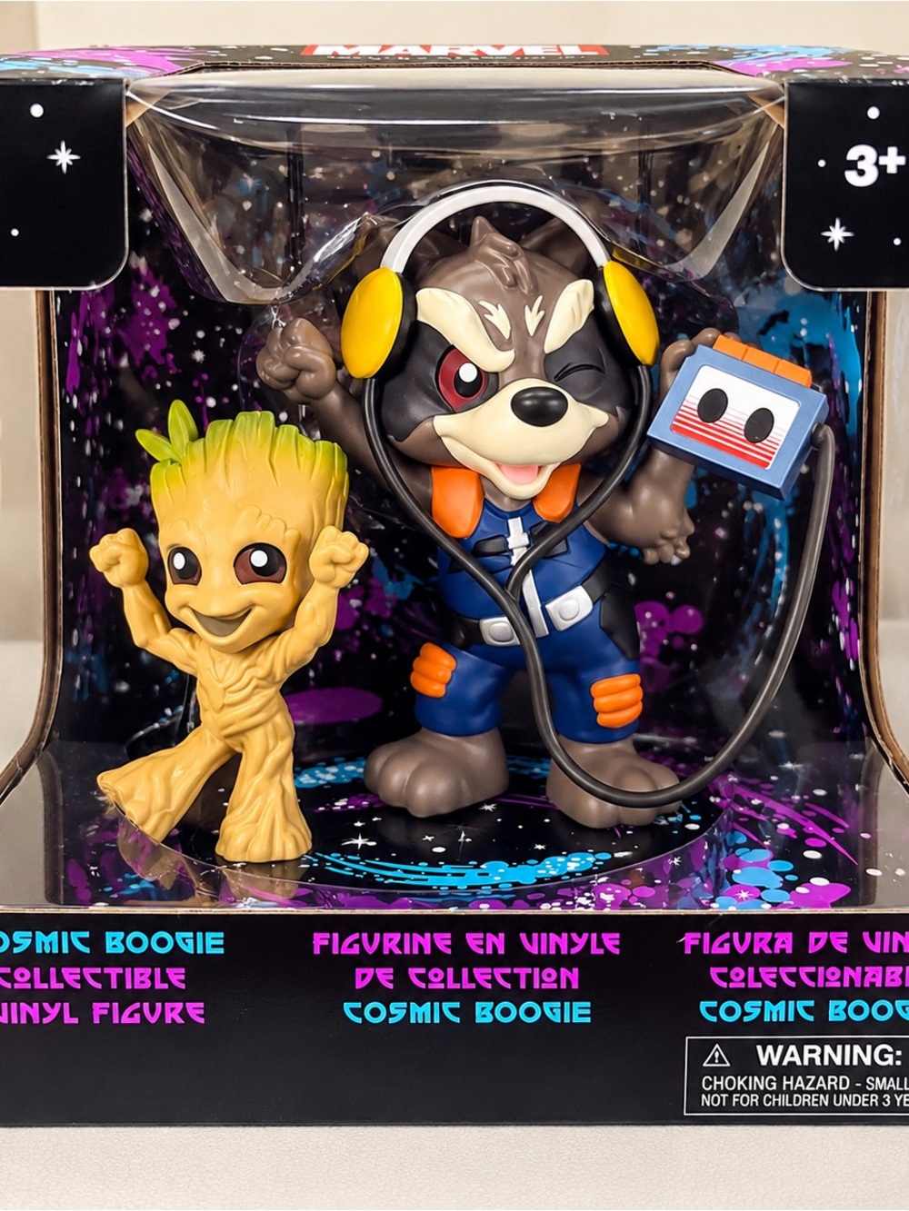Disney Marvel Guardians of the Galaxy Cosmic Boogie Groot & Rocket Vinyl